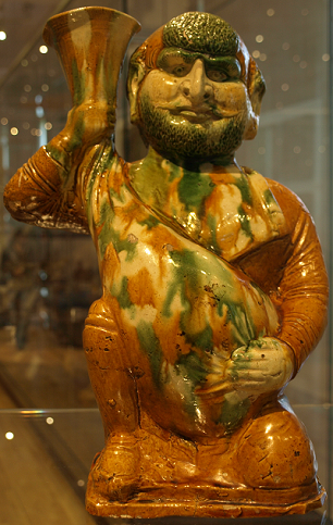 A Man,  ca. 700 (Tang Dynasty) Royal Ontario Museum, Toronto, 918.21.7  